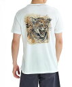 SELECT BRANDS RVCA/ルーカ HORTON PANTHER SS Tシャツ(MENS) ジャックローズ トップス カットソー・Tシャツ ホワイト【送料無料】