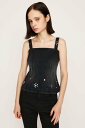 【SALE/30%OFF】SLY STUDS DENIM BUSTIER-E スライ トップス ベアトップ ブラック【送料無料】|詳細画像