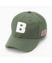 BRIEFING GOLF MEN'S TWILL INITIAL CAP ブリーフィング スポーツ・アウトドア用品 ゴルフグッズ グレー【送料無料】