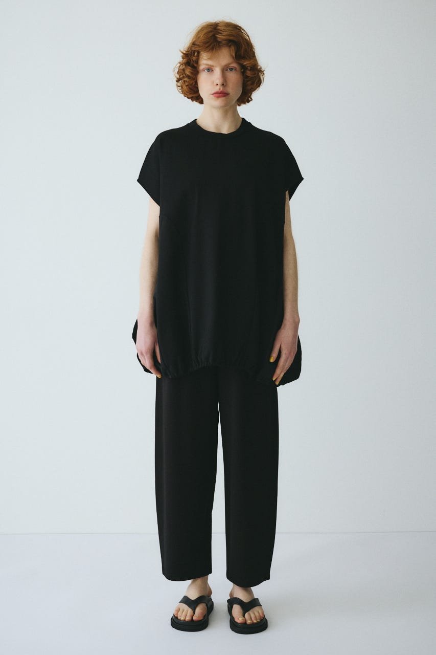 HeRIN.CYE Ponte pants ヘリンドットサイ パンツ その他のパンツ レッド ブラック