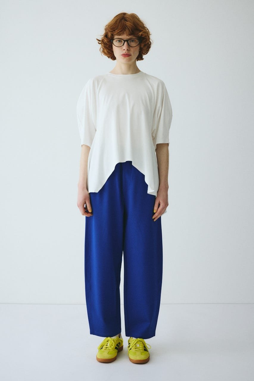 HeRIN.CYE Ponte pants ヘリンドットサイ パンツ その他のパンツ レッド ブラック