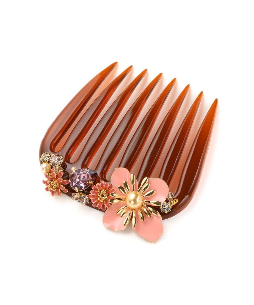 Complex Biz エレガンスフラワー フレンチコーム コンプレックス ビズ ヘアアクセサリー その他のヘアアクセサリー ピンク ブルー【送料無料】のサムネイル