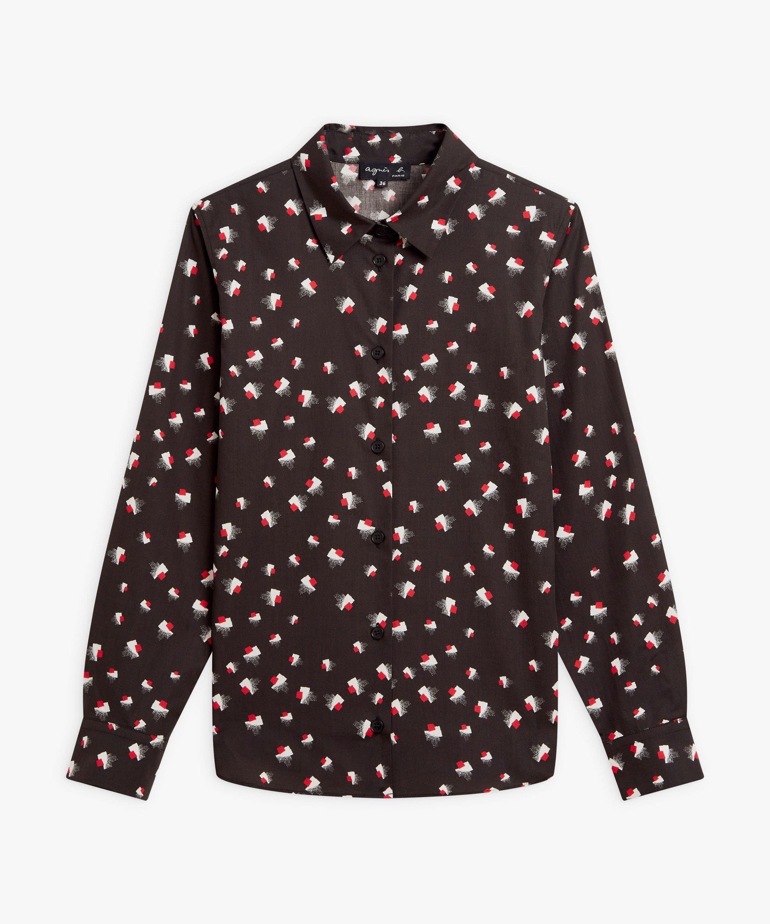 IDO0 CHEMISE ブラウス アニエスベー トップス シャツ・ブラウス レッド