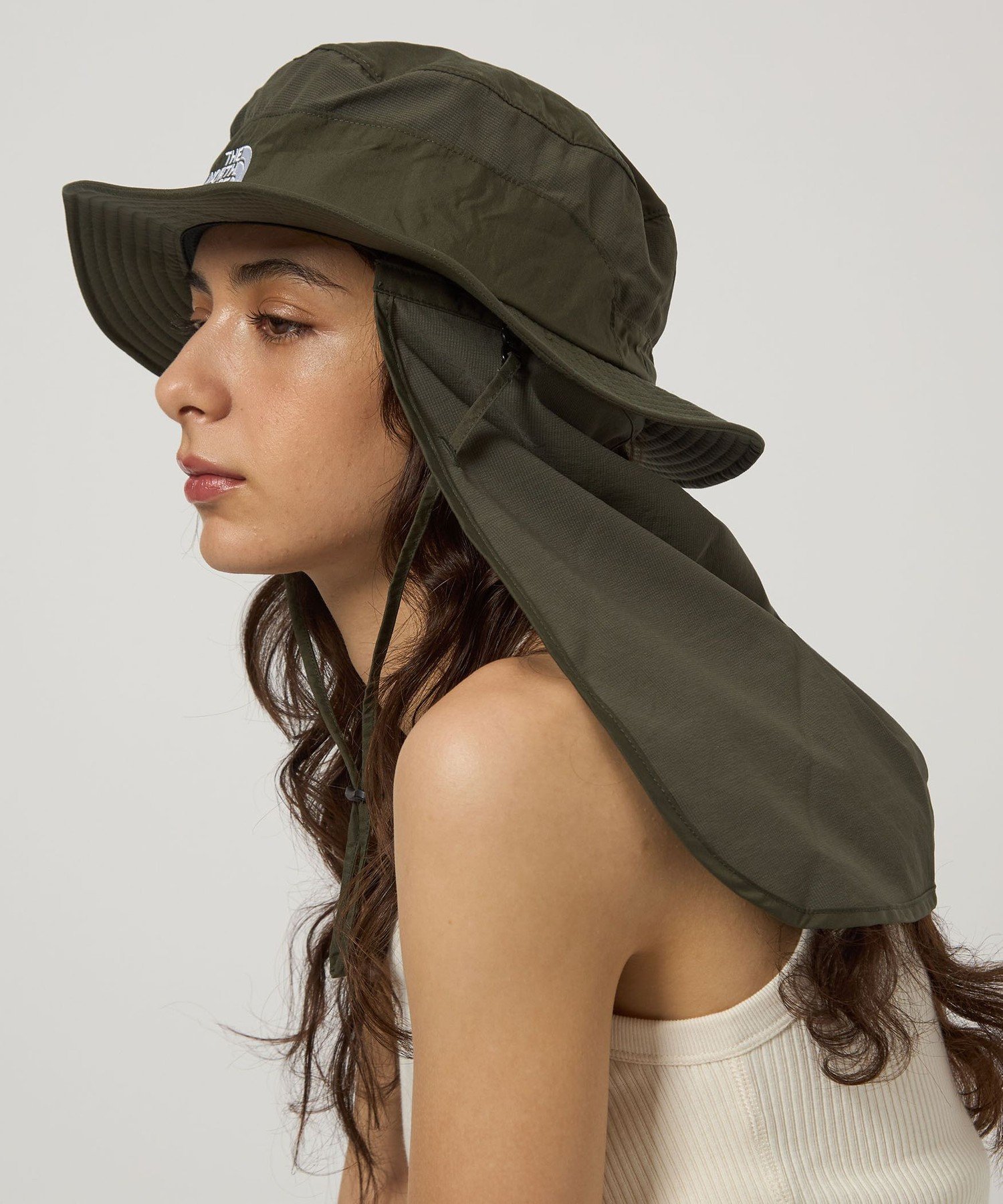 UNITED ARROWS green label relaxing ＜THE NORTH FACE＞サンシールド ハット / HAT ユナイテッドアローズ グリーンレーベルリラクシング 帽子 ハット グリーン ブラック【送料無料】のサムネイル