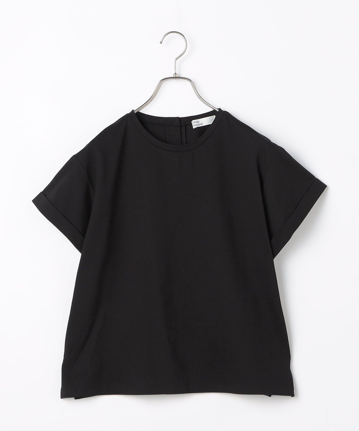 楽天Rakuten Fashion【SALE／30％OFF】fredy couleur パール釦開き麻調カットT フレディ アンド グロスター トップス カットソー・Tシャツ オレンジ ネイビー ホワイト ブラック