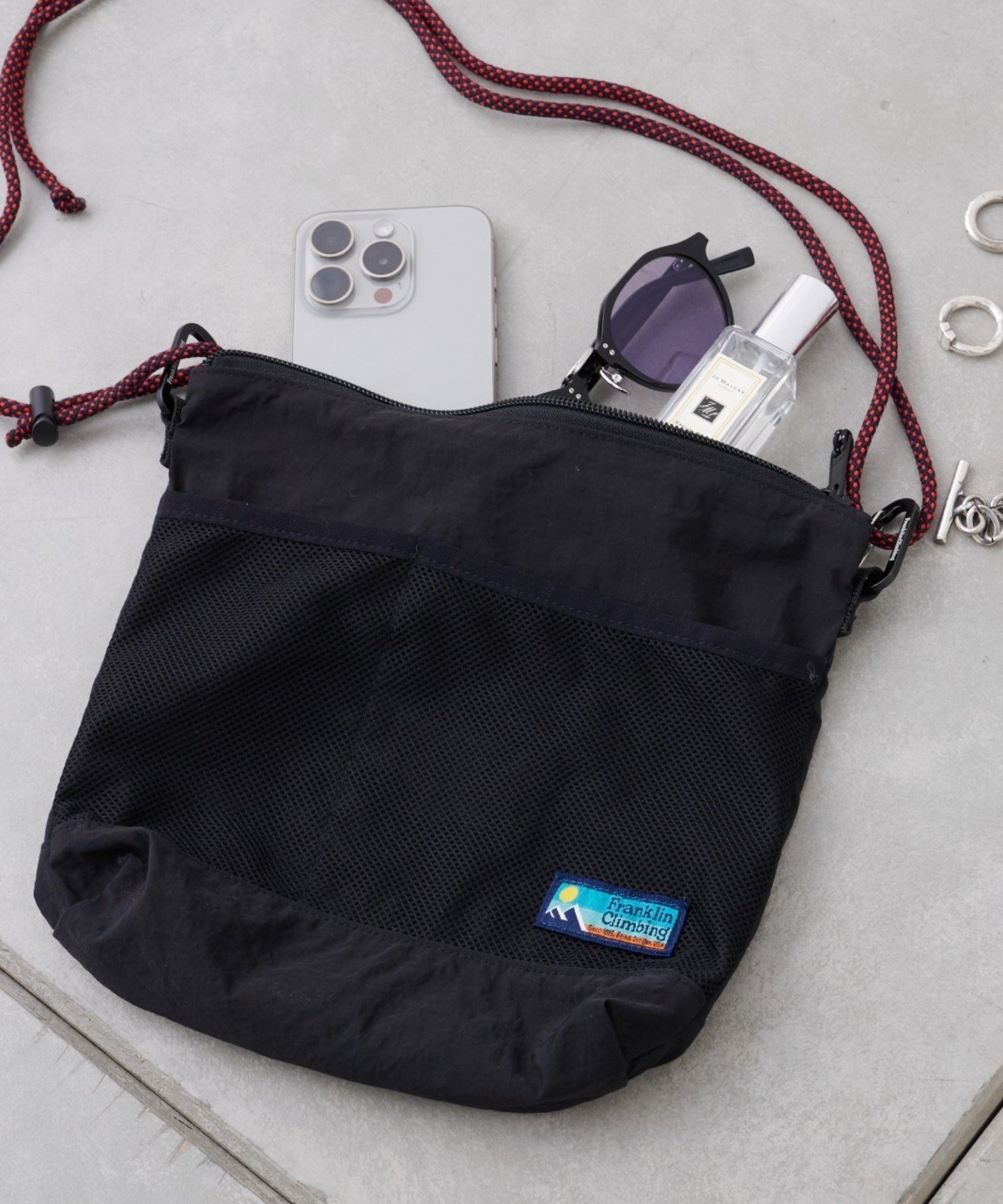 CIAOPANIC TYPY 【Franklin Climbing】サコッシュバッグ チャオパニックティピー バッグ ショルダーバッグ ブルー ブラウン グリーン ブラック【送料無料】