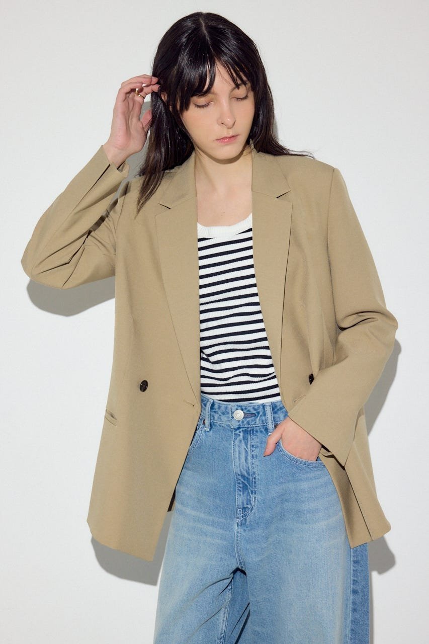 AZUL BY MOUSSY ダブルテーラードジャケット アズールバイマウジー ジャケット・ア...