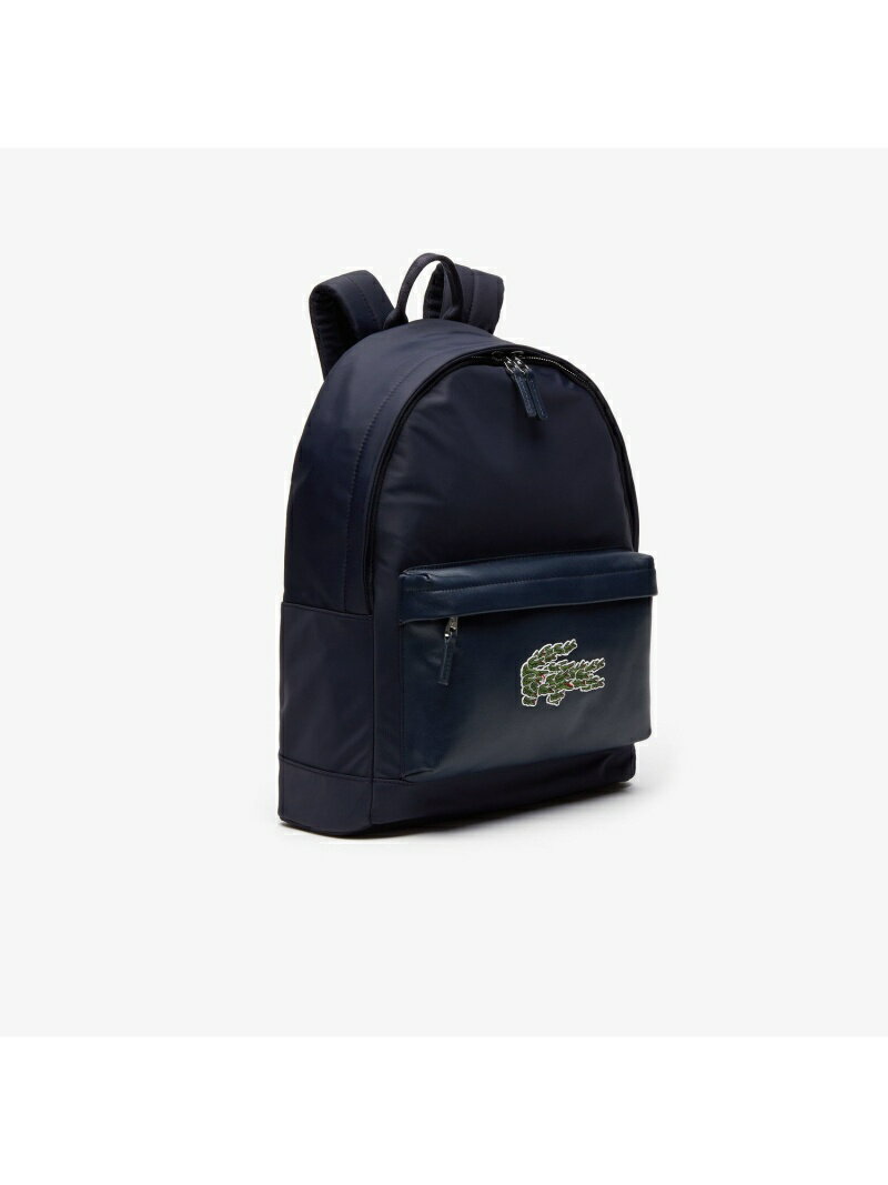 【SALE／30%OFF】LACOSTE L.12.12CUIRCHRISTMASマルチロゴデイパック ラコステ バッグ リュック/バックパック ホワイト【送料無料】