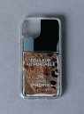 UNITED ARROWS <IPHORIA(アイフォリア)>iPhone11LIQUID ユナイテッドアローズ 生活雑貨 ステーショナリー ブラウン イエロー【送料無料】