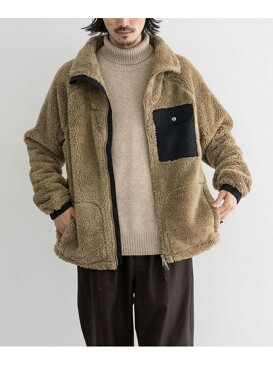 【SALE／30%OFF】URBAN RESEARCH Cape HEIGHTS RIVAS FLEECE JACKET アーバンリサーチ コート/ジャケット ブルゾン ブラック【送料無料】