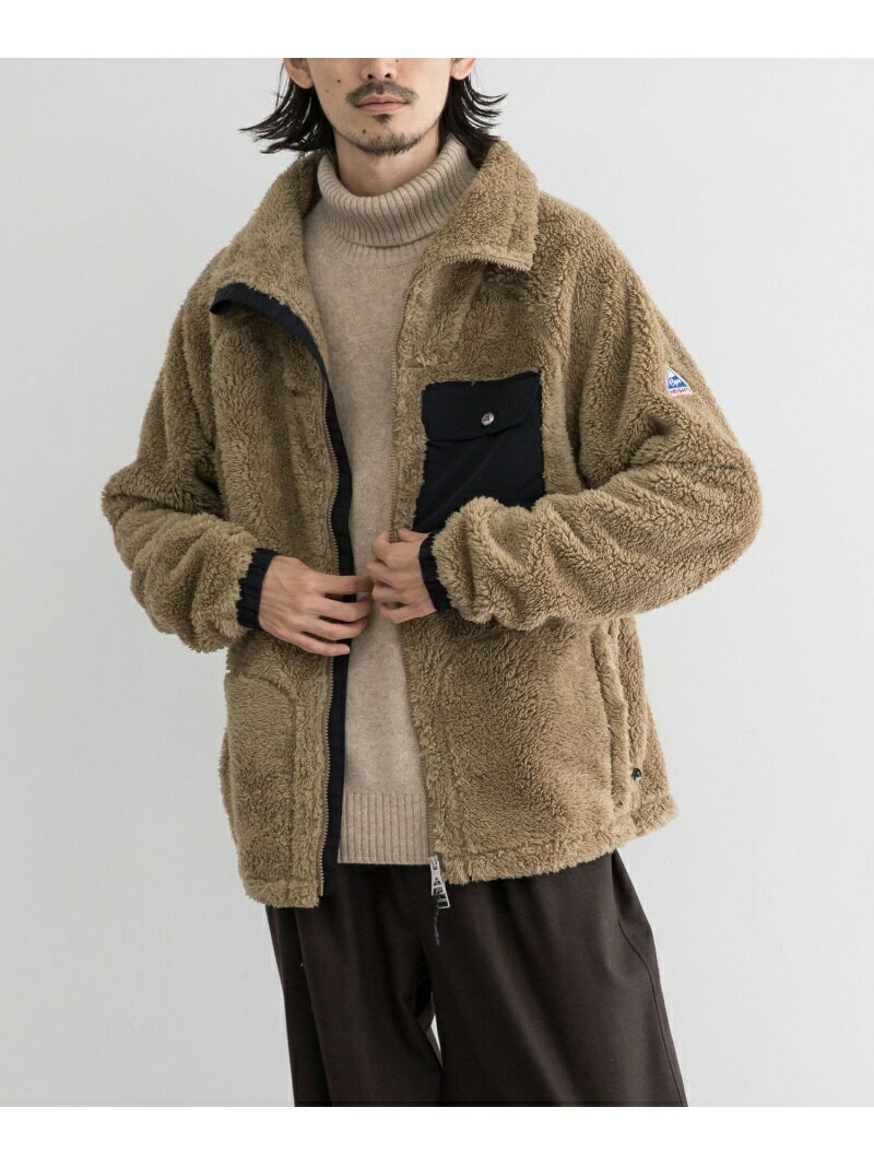 【SALE／30%OFF】URBAN RESEARCH Cape HEIGHTS RIVAS FLEECE JACKET アーバンリサーチ コート/ジャケット ブルゾン ブラック【送料無料】