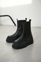 マウジー ブーツ （レディース） 【SALE／60%OFF】AZUL BY MOUSSY COLOR CONTRAST SOLE BOOTS アズールバイマウジー シューズ・靴 ブーツ ブラック