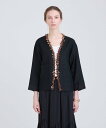 【SALE/50%OFF】HOUSE OF LOTUS リネンビジュージャケット ハウス オブ ロータス ジャケット・アウター ノーカラージャケット ブラック ...