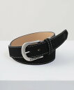 【SALE/10%OFF】THE CASUAL <DICKIES>35mm PUサイドステッチベルト カジュアル ファッション雑貨 ベルト ブラック ブラウン