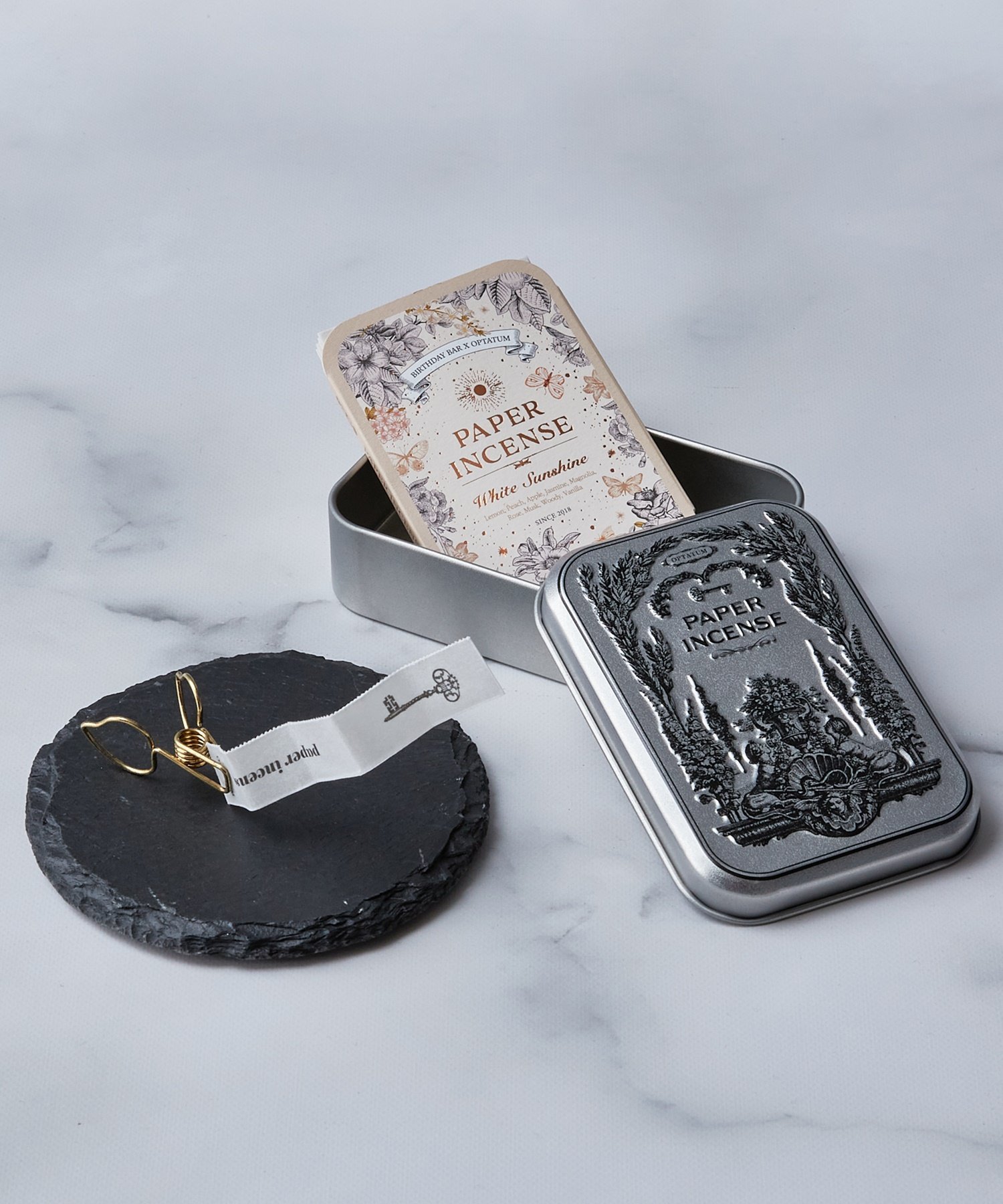 BIRTHDAY BAR 【OPTATUM】PAPER INCENSE 紙香ギフトセット バースデイバー インテリア・生活雑貨 ディフューザー・お香・アロマオイ...