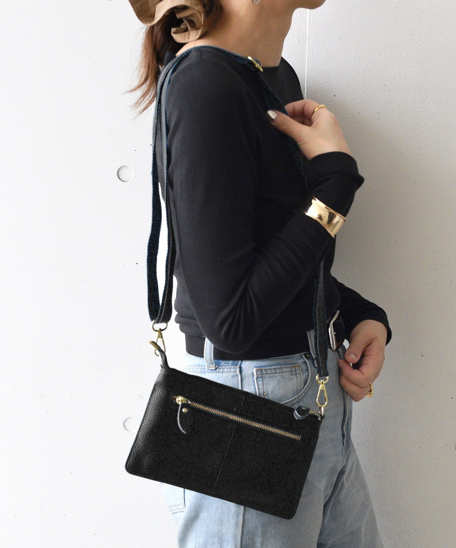 【SALE／47%OFF】styiro styiro/バッグinバッグにもなる牛革2wayショルダー イストワール バッグ ショルダーバッグ シルバー ブルー ネイビー レッド ブラウン ピンク ブラック