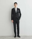 TAKEO KIKUCHI コーデュラ(R)トロピカル ストレッチ スーツ タケオキクチ スーツ・フォーマル セットアップスーツ ブラック ネイビー ブラウン【...