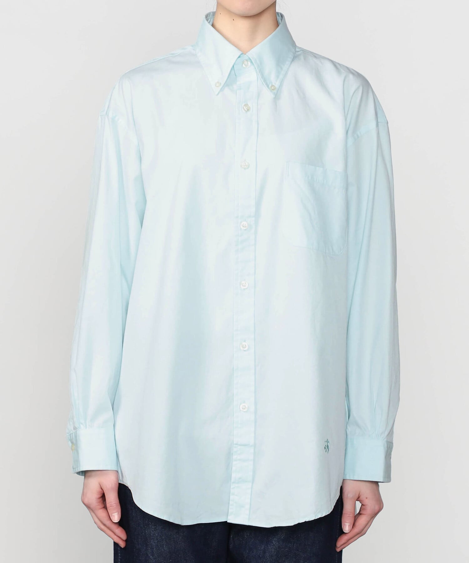 Bshop Brooks Brothers ｜＜別注＞ピンポイントオックスフォード ポロカラーボタンダウンシャツ WOMEN ビショップ トップス シャツ・ブラウス