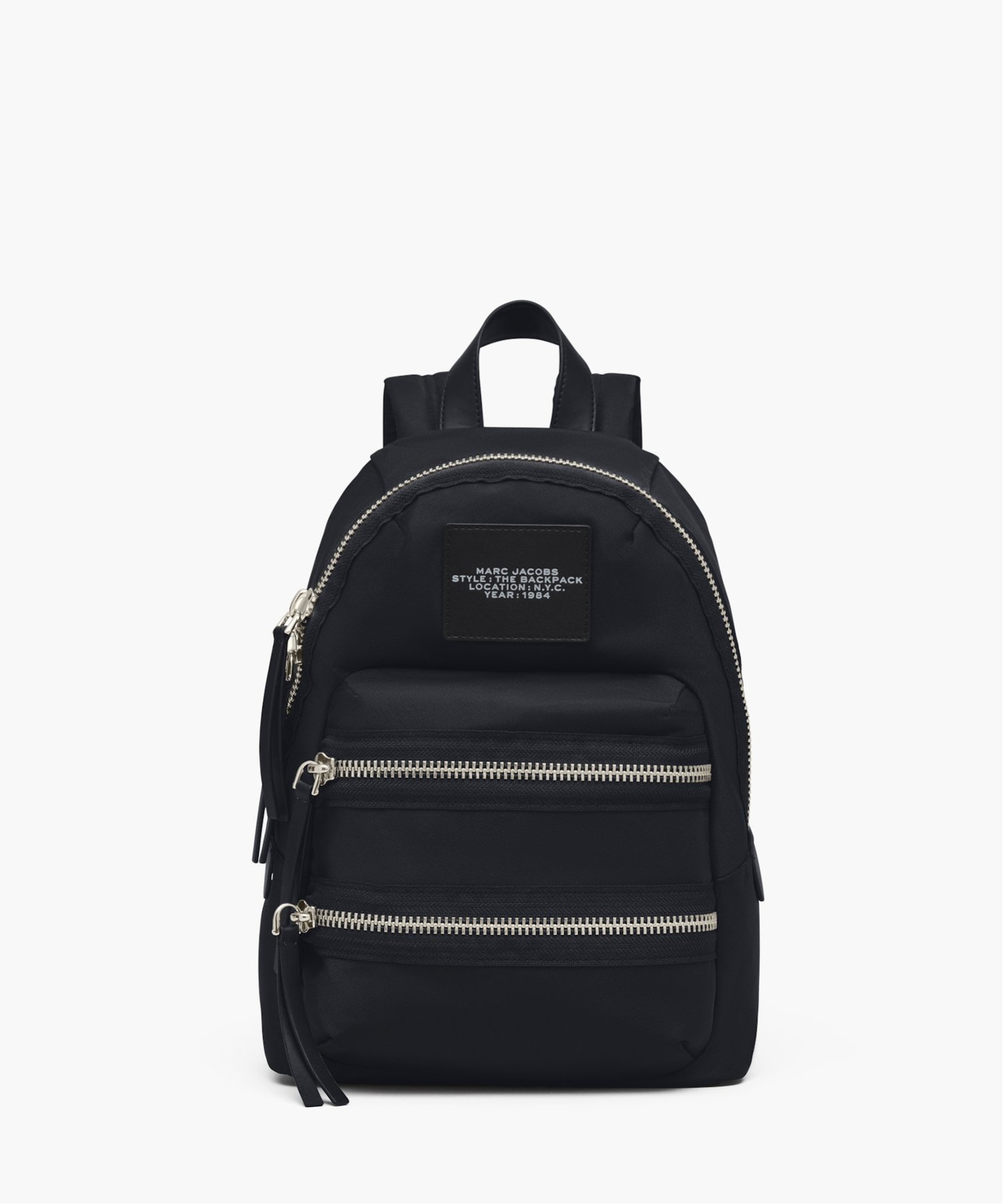 MARC JACOBS 【公式】THE BIKER NYLON MEDIUM BACKPACK/ザ バイカー ナイロン ミディアム バックパック マーク ジェイコブス バッグ リュック バックパック ブラック【送料無料】