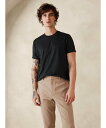 BANANA REPUBLIC (M)オーセンティック スーピマ Tシャツ バナナ リパブリック トップス カットソー Tシャツ ブラック ホワイト ネイビー ベージュ【送料無料】