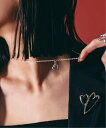 ハートネックレス（レディース） JOURNAL STANDARD 別注【MAISON DPULSE/メゾンドパルス】 Double heart necklace:ネックレス ジャーナル スタンダード アクセサリー・腕時計 ネックレス シルバー【送料無料】