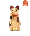 BEAMS JAPAN 中外陶園 / 別注 まねき猫 右手 5号 ビームス ジャパン ファッション雑貨 その他のファッション雑貨 オレンジ ゴールド【送料無料】