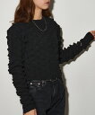 【SALE/51%OFF】MAISON BREEZE reveur MAISON BREEZE reveur/P100 トゲトゲクロップドプルオーバー DTK セットアップセブン トップス カットソー・Tシャツ ピンク ブラック グレー