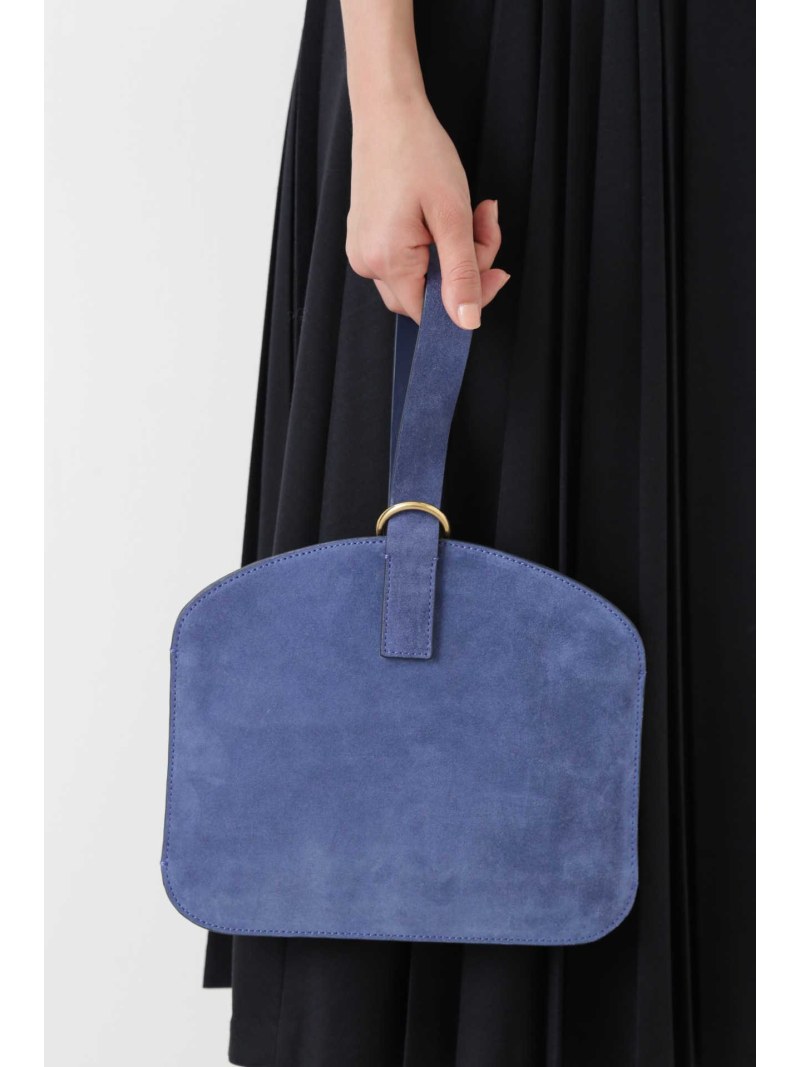 【SALE／60%OFF】human woman ｜MORE10月号掲載｜スエードバッグ ヒューマン ウーマン バッグ その他のバッグ イエロー ブルー オレンジ【送料無料】のサムネイル