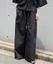 OUTDOOR PRODUCTS Usual Things ≪予約≫ピンストライプ ワイド イージーパンツ セットアップ対応 アウトドアプロダクツユージュアルシ...