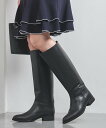 【SALE/30%OFF】UNITED ARROWS バックジップ ジョッキーブーツ ユナイテッドアローズ アウトレット シューズ・靴 ブーツ ブラック【送料無料】