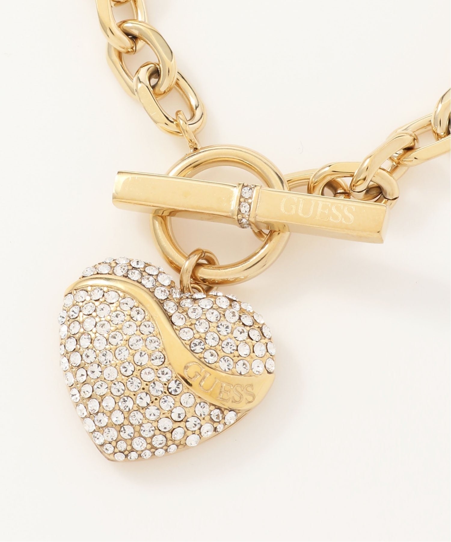 GUESS GUESS ブレスレット (W)IN MY HEART BRACELET ゲス アクセサリー・腕時計 ブレスレット・バングル ゴールド【送料無料】