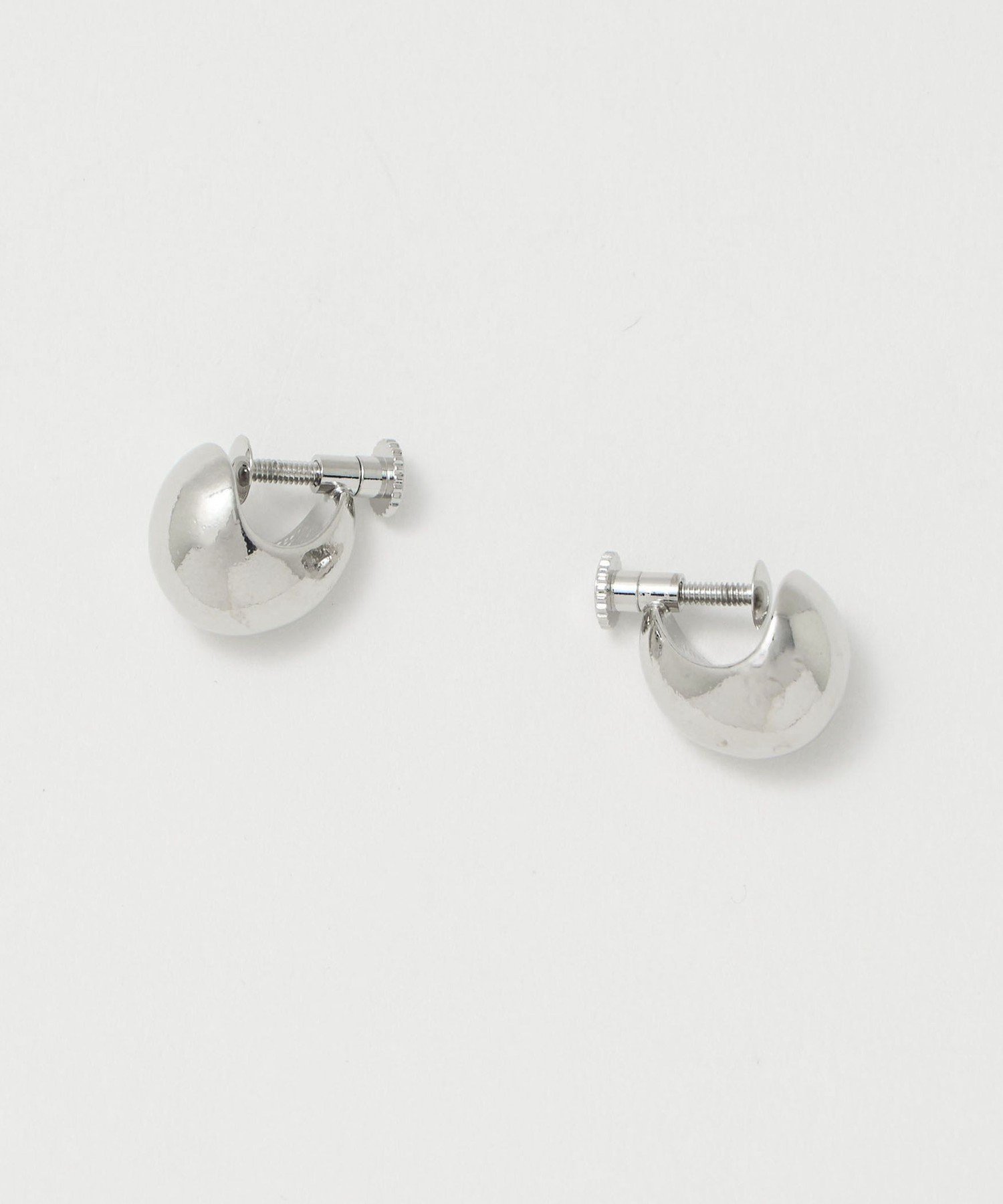 ＜EMMEL REFINES＞EM プランプ イヤリング ユナイテッドアローズ グリーンレーベルリラクシング アクセサリー・腕時計 イヤリング・イヤーカフ ゴールド シルバー