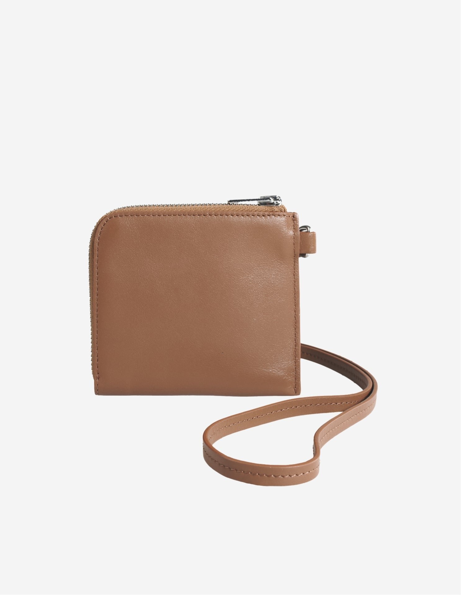 【SALE／50%OFF】Maison Kitsune 【公式】Maison Kitsune NECK COIN PURSE メゾン キツネ アーカイブス 財布・ポーチ・ケース コインケース・小銭入れ・札入れ ブラウン【送料無料】