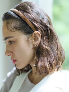 CELFORD 【CELFORD*ALEXANDRE DE PARIS】ベロアカチューシャ セルフォード ヘアアクセサリー その他のヘアアクセサリー レッド【送料無料】