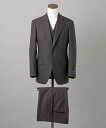 GOTAIRIKU 【ZEGNA/ゼニア】ISLANDFLEECE/アイランドフリース 3ピーススーツ(ブラウン*格子) ゴタイリク スーツ・フォーマル セット...