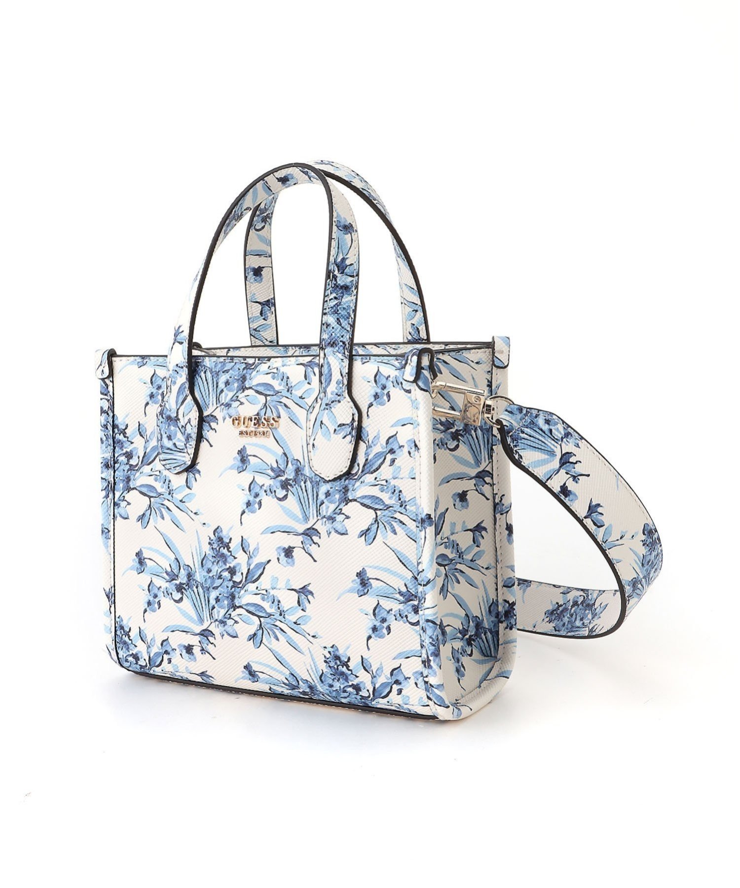 GUESS ショルダーバッグ(W)SILVANA Mini Tote ゲス バッグ トートバッグ