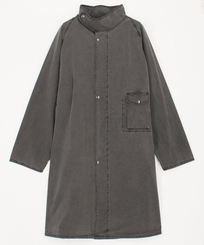 nanamica Indigo Weather Field Coat フリークスストア ジャケット・アウター ステンカラーコート グレー ブルー【送料無料】