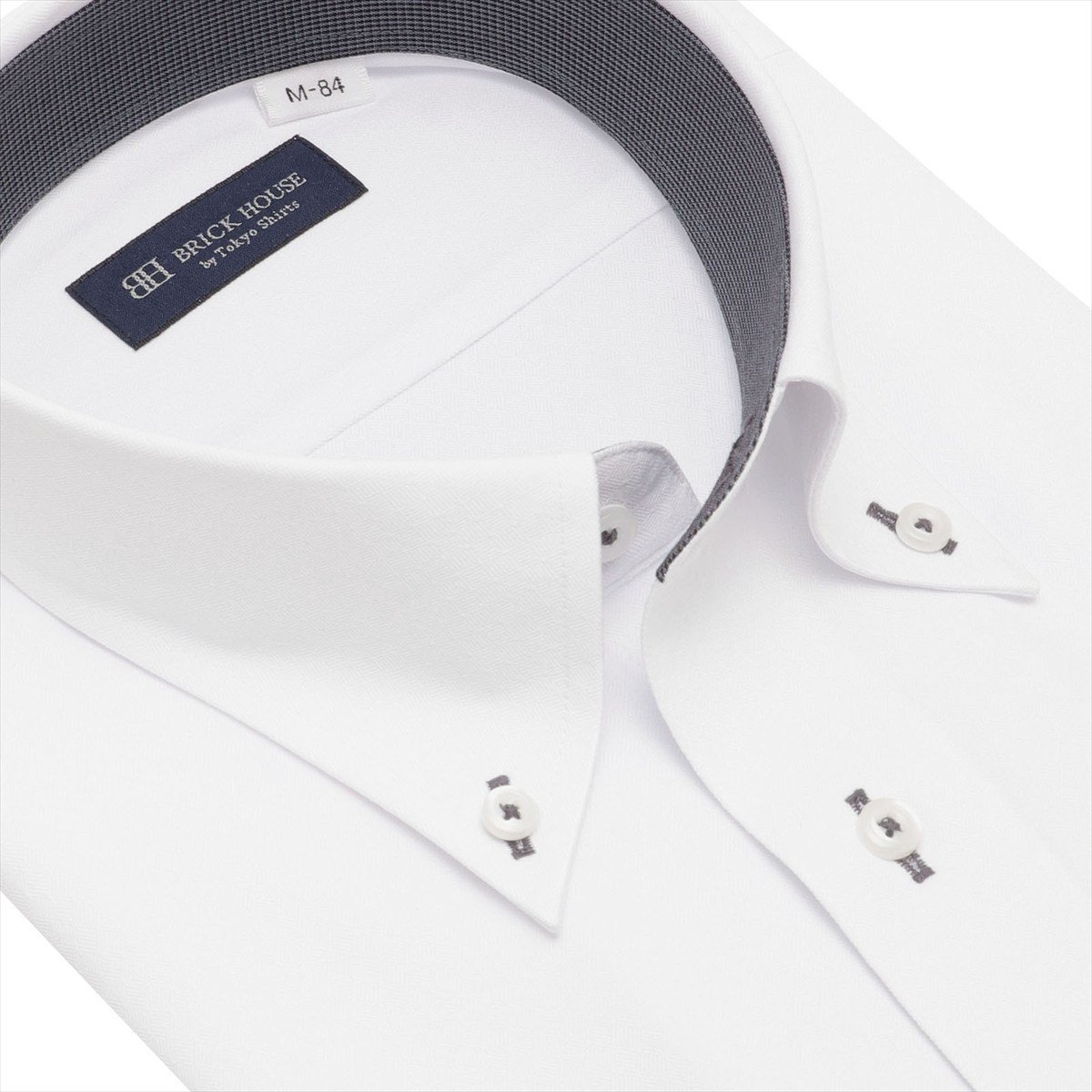 【吸水速乾】【COFREX】 ボタンダウン 長袖 形態安定 ワイシャツ BM01K102AB16B2C-90 トーキョーシャツ スーツ・フォーマル Yシャツ・カッターシャツ ホワイト