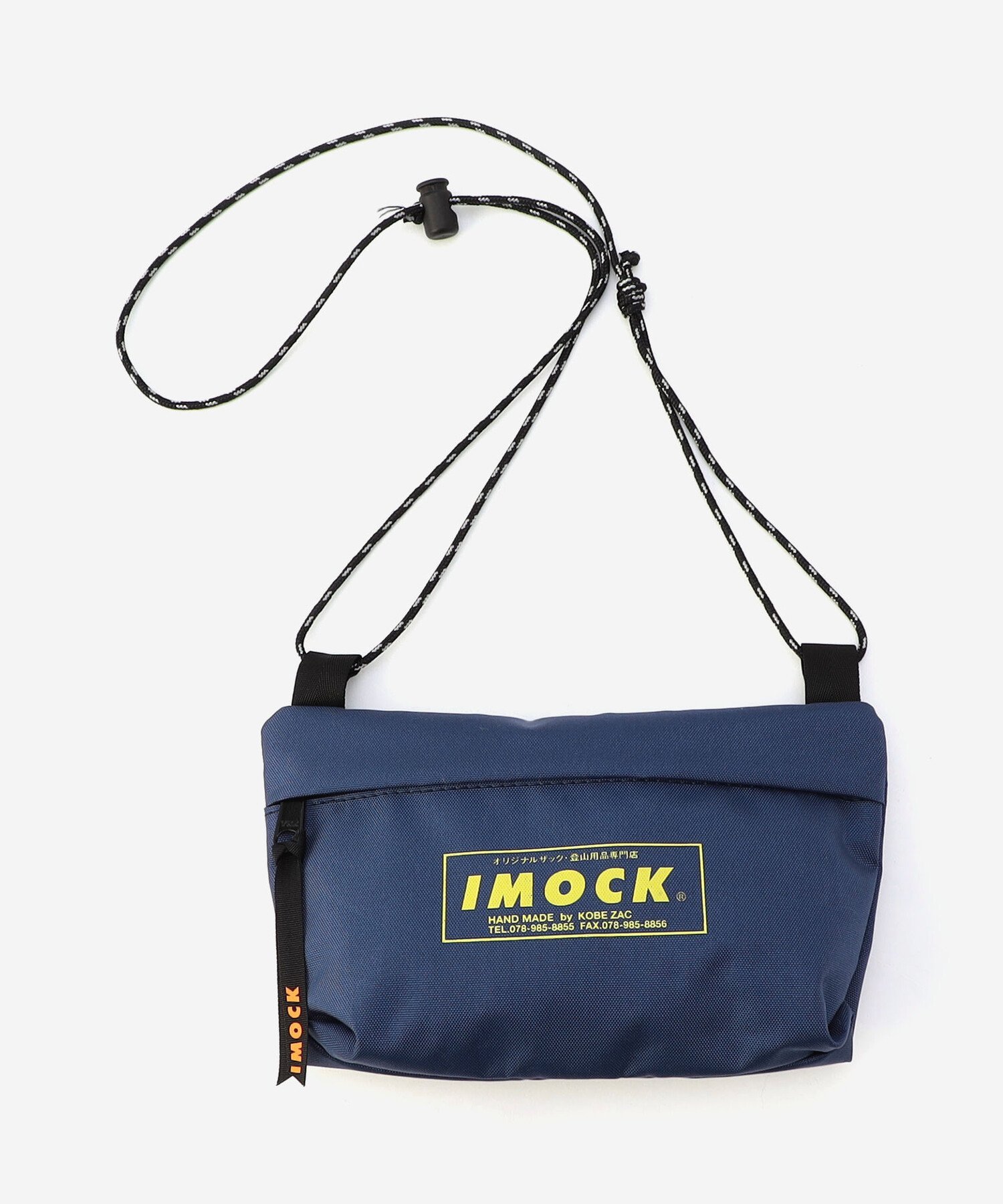 Bshop 神戸ザック ｜ ＜別注＞IMOCK サコッシュ NAVY UNISEX ビショップ バッグ ショルダーバッグ ネイビー