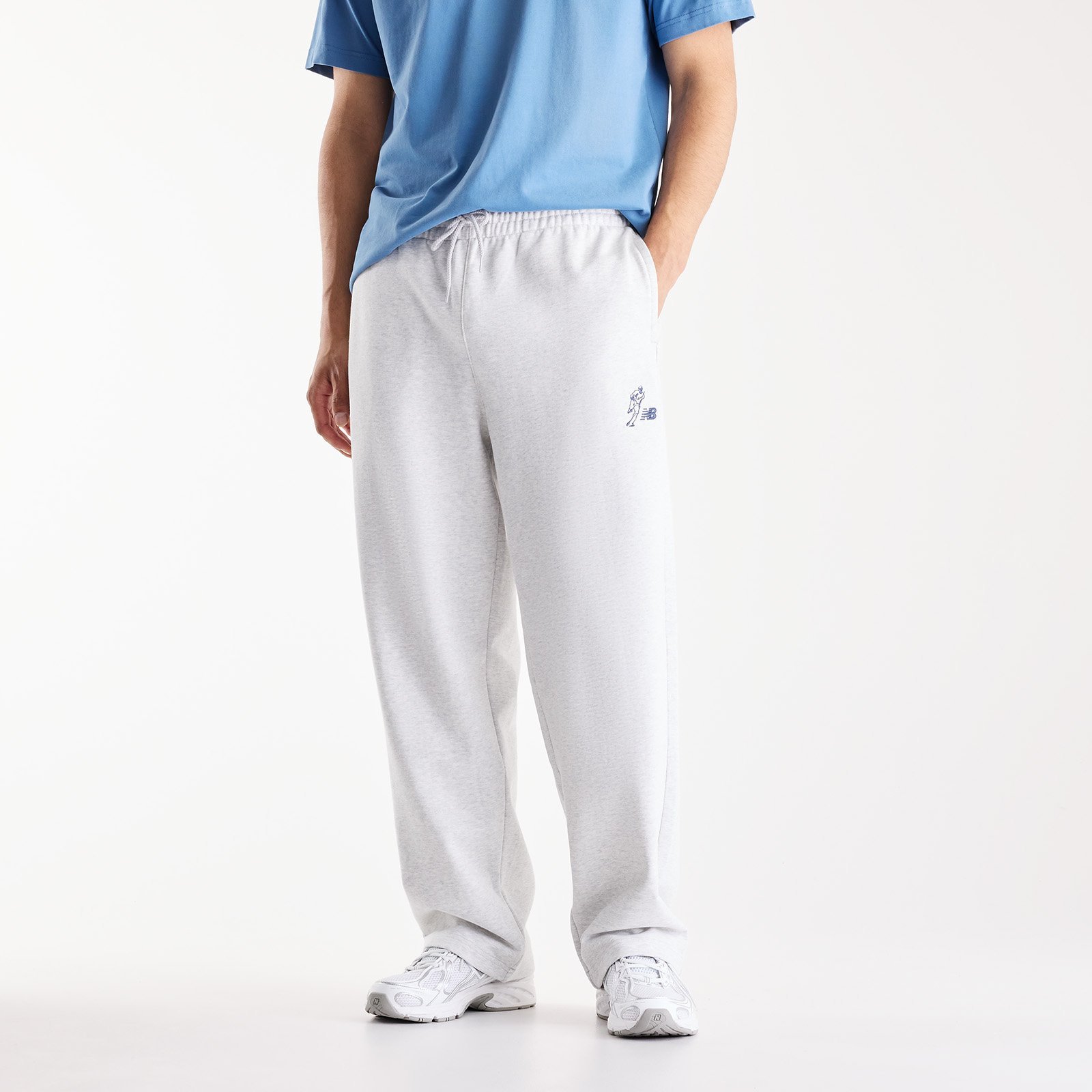 New Balance 大谷翔平オールウェイズオンロゴスウェットパンツ ニューバランス パンツ ジャージ・スウェットパンツ ブラック【送料無料】