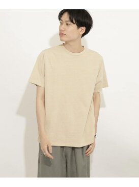 SENSE OF PLACE フェードTシャツ(5分袖) センス オブ プレイス カットソー Tシャツ ホワイト ベージュ グリーン ブルー イエロー ピンク