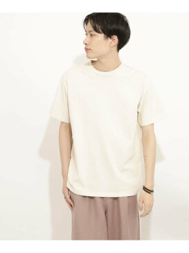 SENSE OF PLACE フェードTシャツ(5分袖) センス オブ プレイス カットソー Tシャツ ホワイト ベージュ グリーン ブルー イエロー ピンク