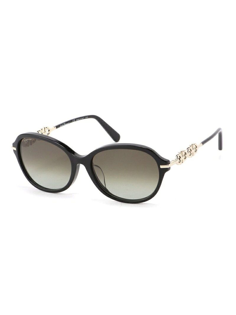 FERRAGAMO FERRAGAMO/(W)サングラス マーション ファッション雑貨 サングラス ブラウン ブラック【送料無料】
