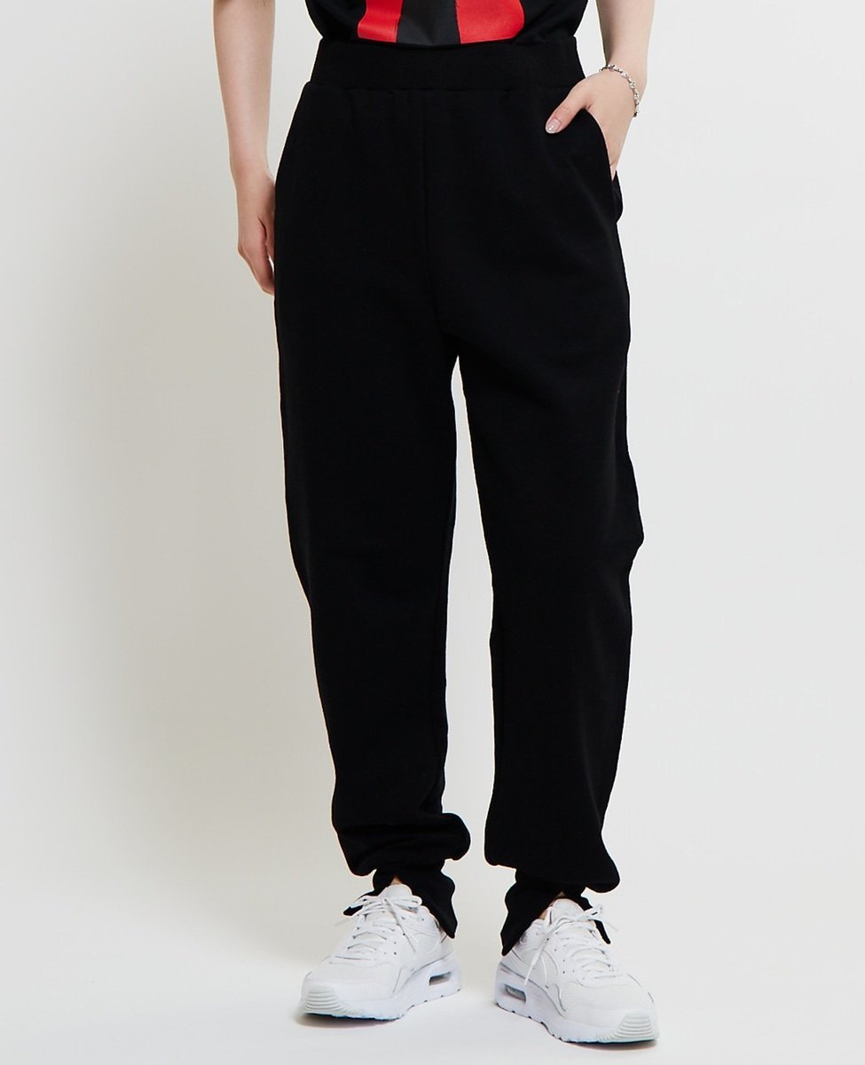 Soffitto 《コラボ》【Soffitto*TINDA】スリット入りジョガーパンツ ソフィット パンツ ジャージ・スウェットパンツ ブラック グレー
