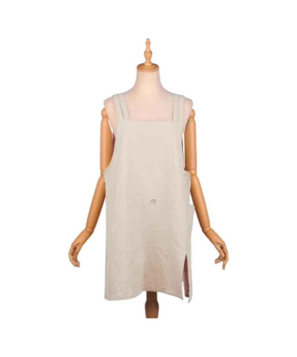 BACKYARD FAMILY シーチングワッシャー 釦あきエプロン ローラ 食器・調理器具・キッチン用品 エプロン カーキグリーン ピンク グレー ブルーのサムネイル