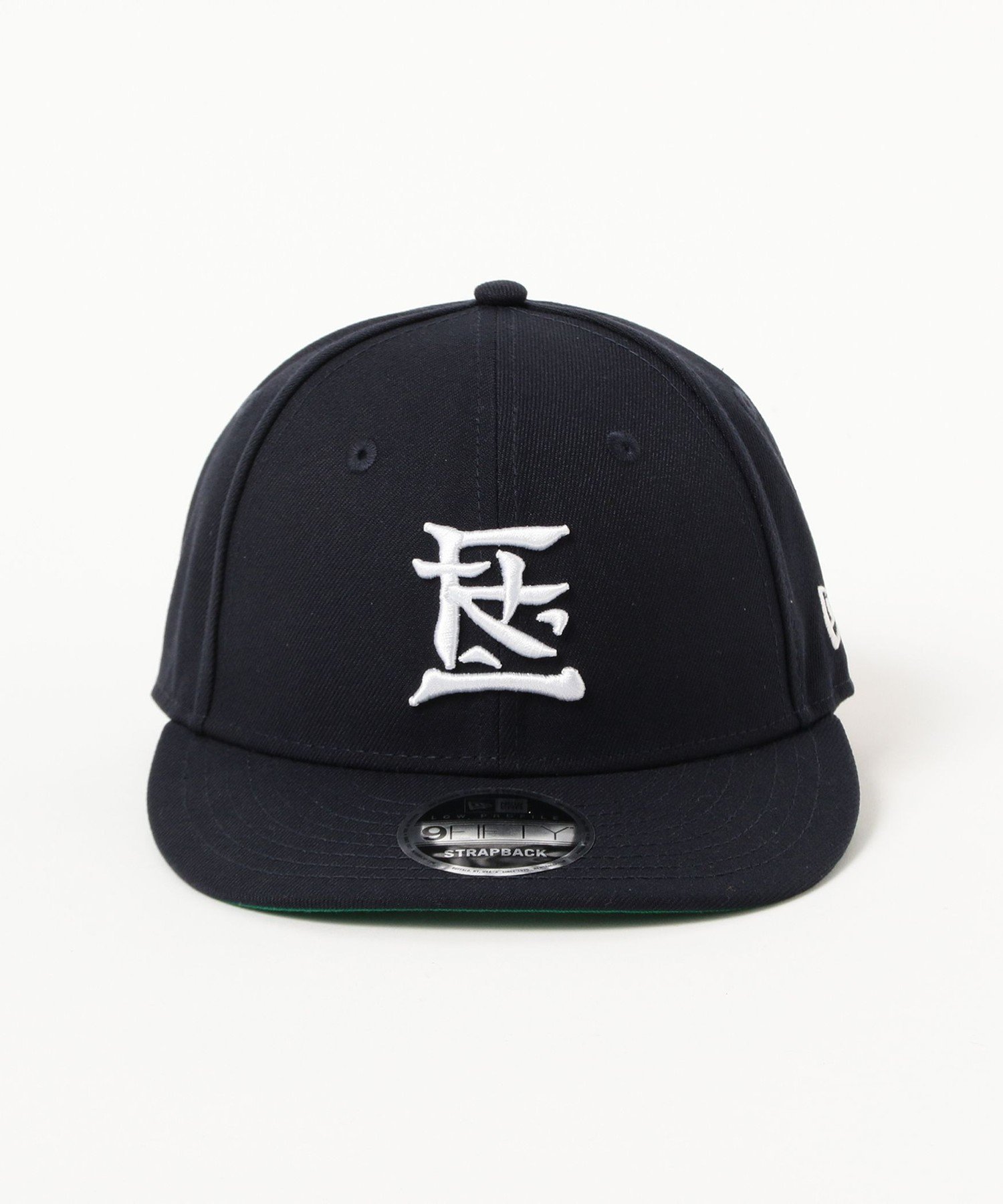 BEAMS T F-LAGSTUF-F * NEW ERA / KANJI LOGO 9 FIFTY LP ビームスT 帽子 キャップ ブラック【送料無料】