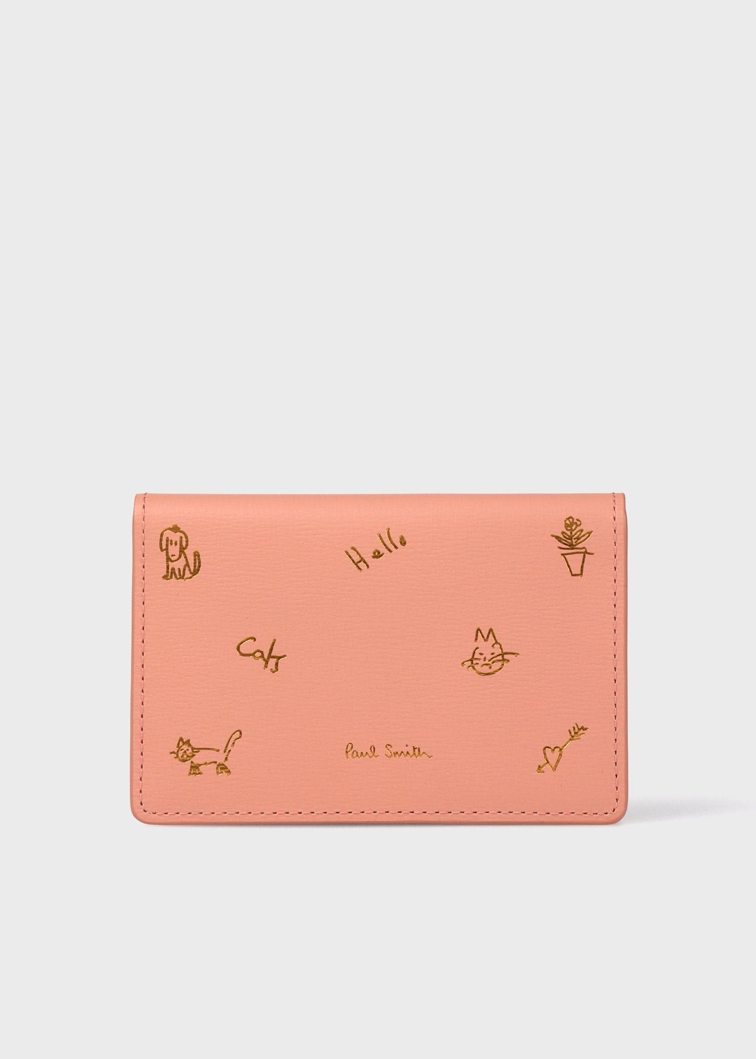 Paul Smith カラードゥードゥル パスケース ポール・スミス 財布・ポーチ・ケース パスケース・定期入れ ピンク ネイビー グリーン【送料無料】