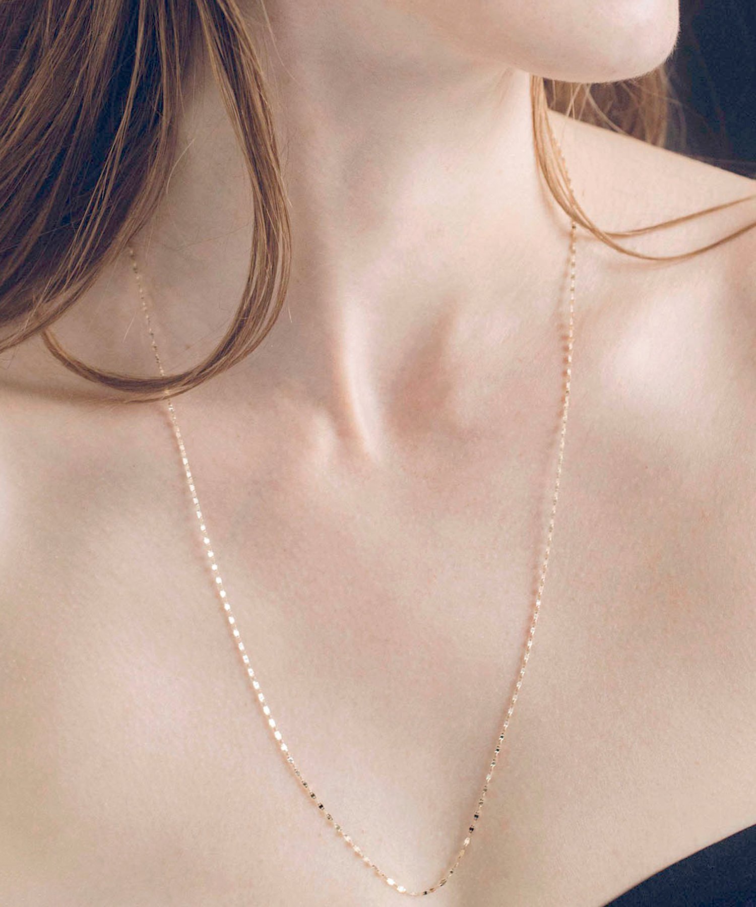 les bon bon les bon bon/victoria long necklace yellow gold ȥꥢ󥰥ͥ...