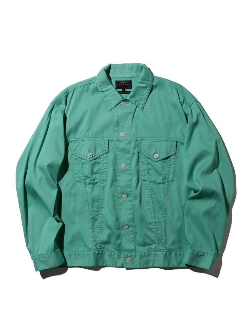 Bedford Cord Trucker Jacket 38-18-0162-791 38180162791: Mint Green