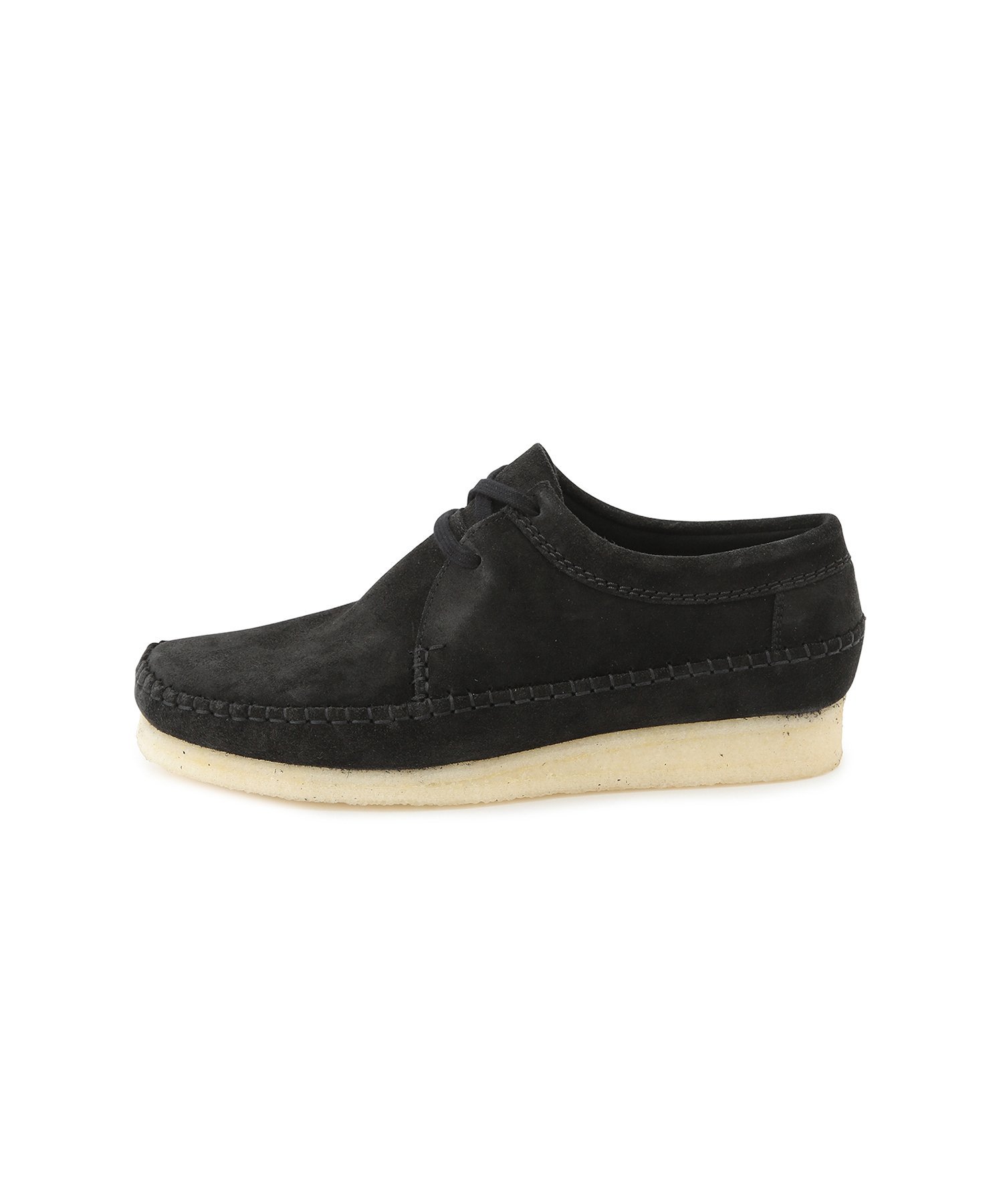 JUNRED CLARKS / クラークス Weaver ジュン スタンダード ピックス シューズ・靴 モカシン・デッキシューズ ブラック【送料無料】